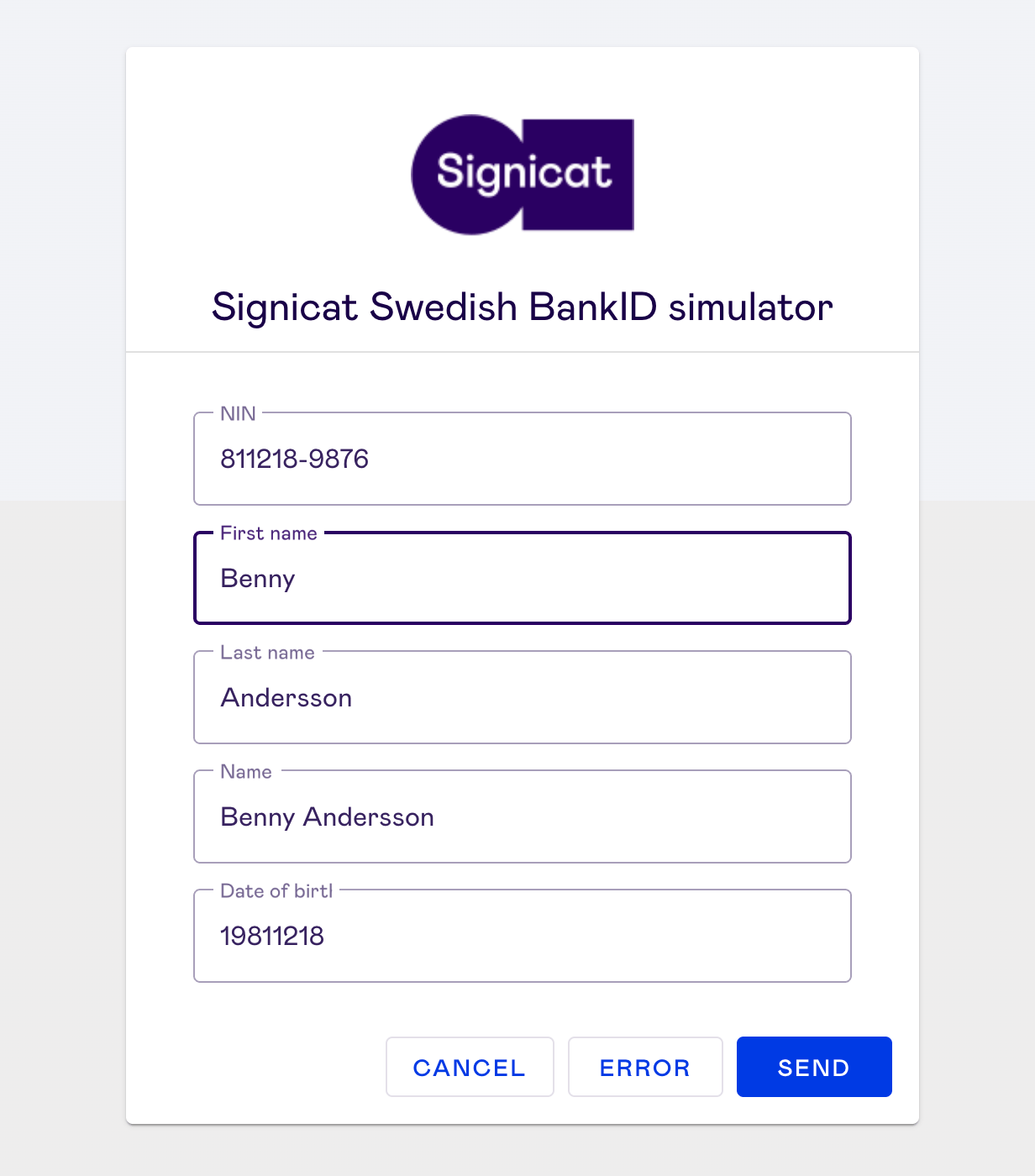 Review the user attributes to use for authentication.