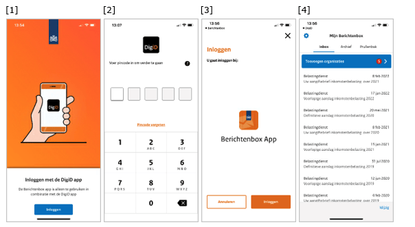 App2app authentication DigiD