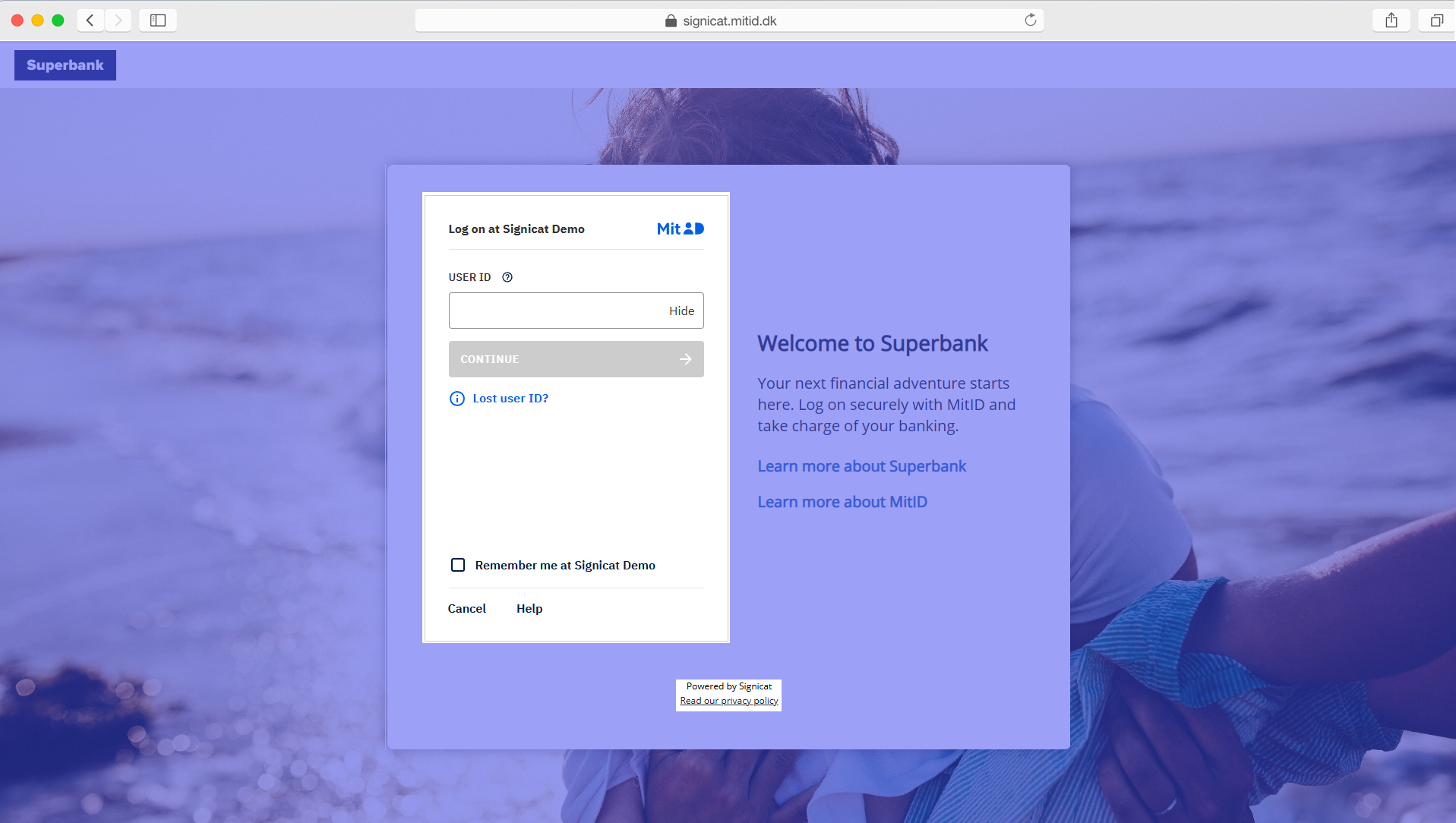 Adjust blue areas with advanced graphical profile