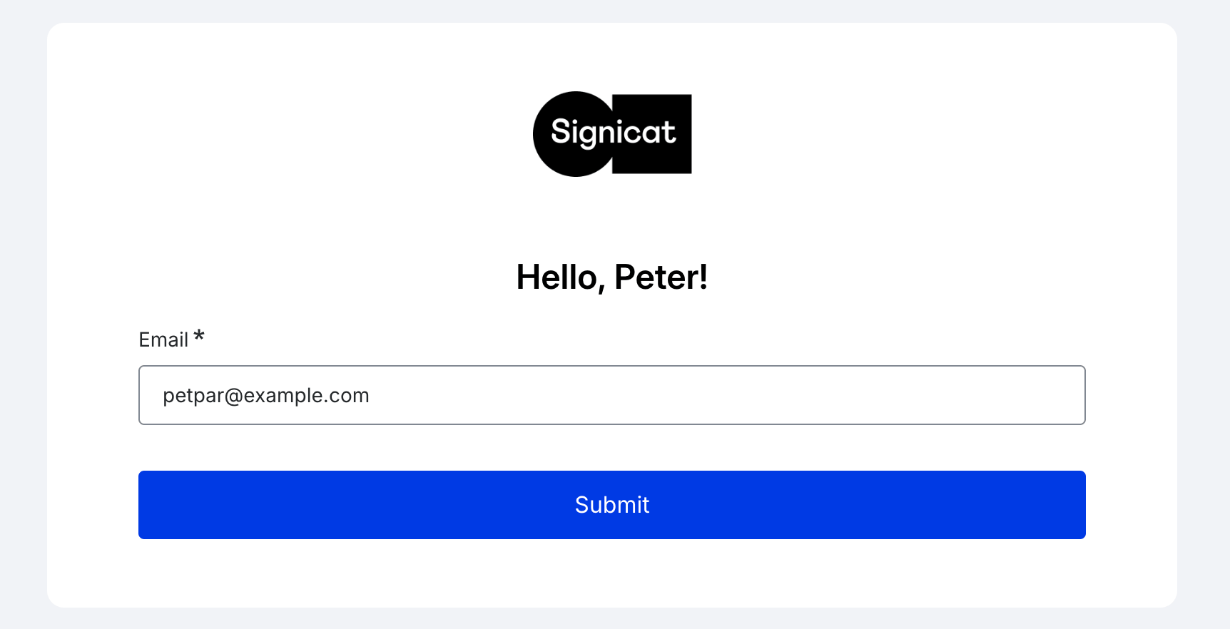 Showing URL parameters in a web form.
