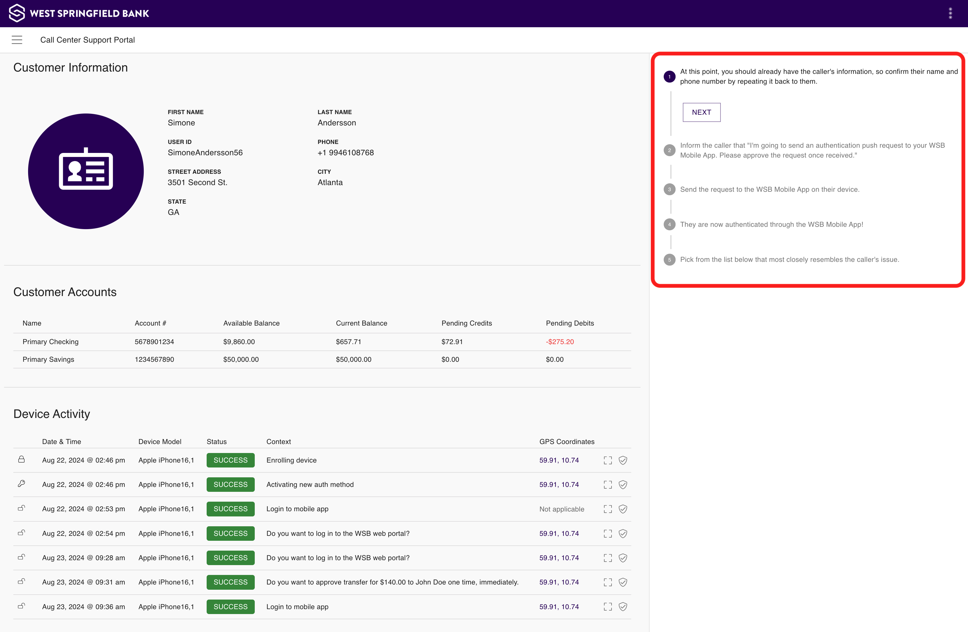 To start the process click on “Next”.