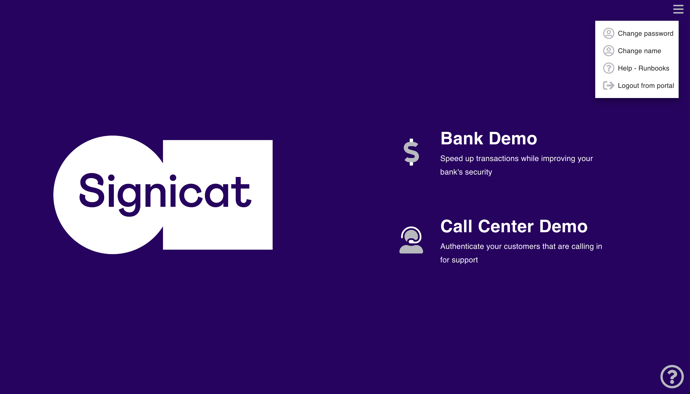 Screenshot showing how to update password.